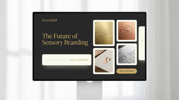 UAE Perfume Brand Label Sample Kit | Sensory Packaging Decision Box | SevenSnail