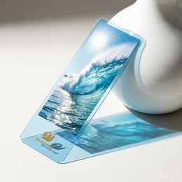 Custom Translucent Film Bookmarks with Cinematic Projection Effect