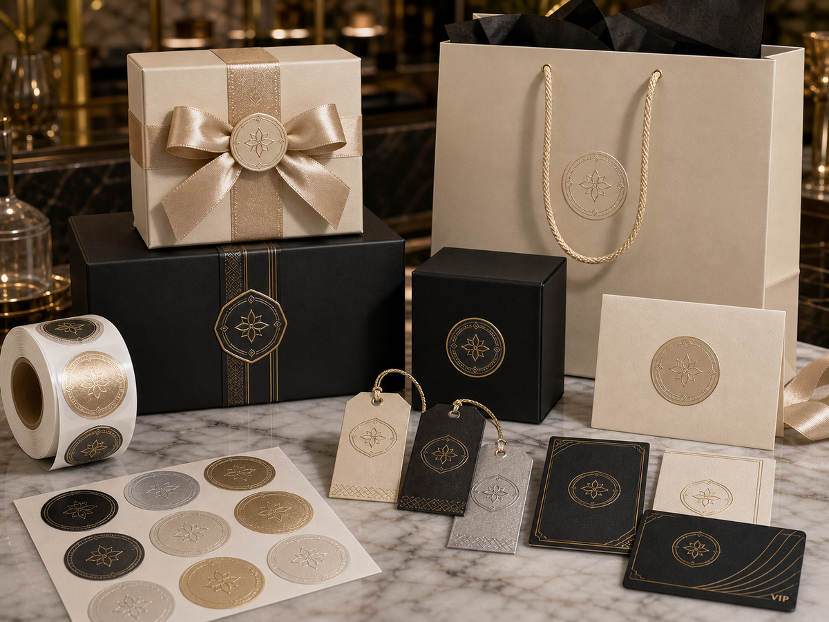 Boutique Gift Label Suite