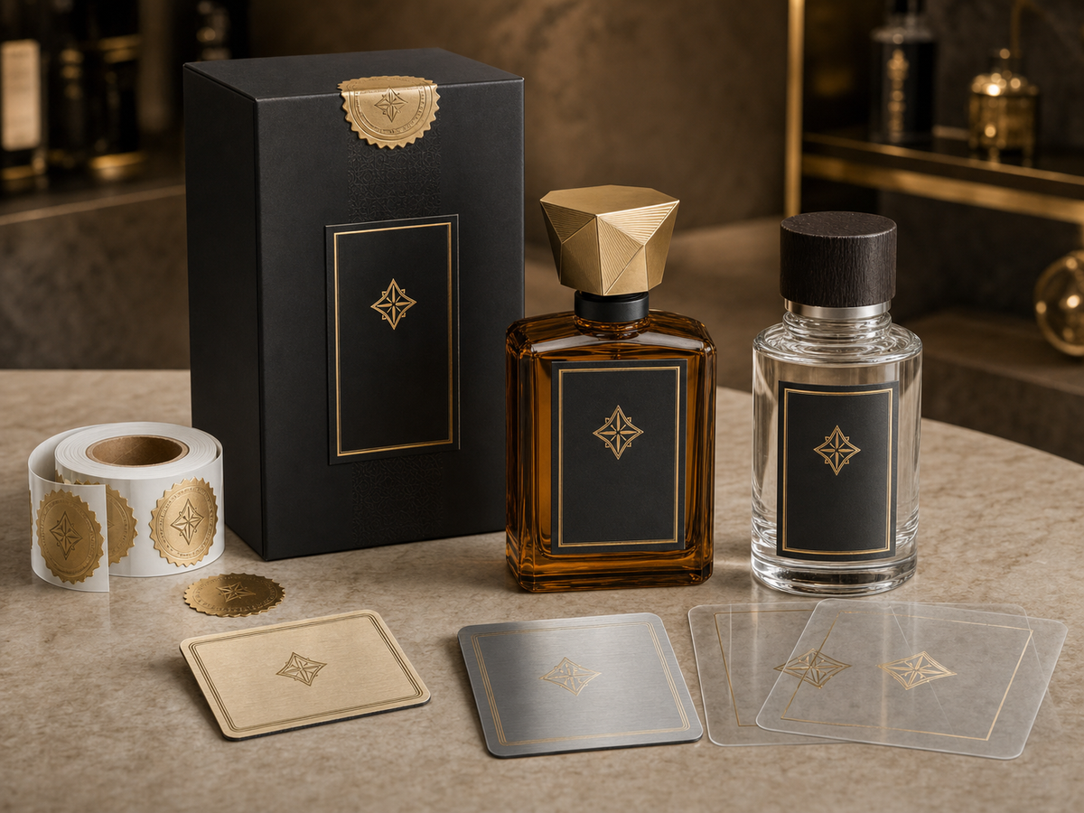 Perfume / Oud Label Suite for GCC Brands