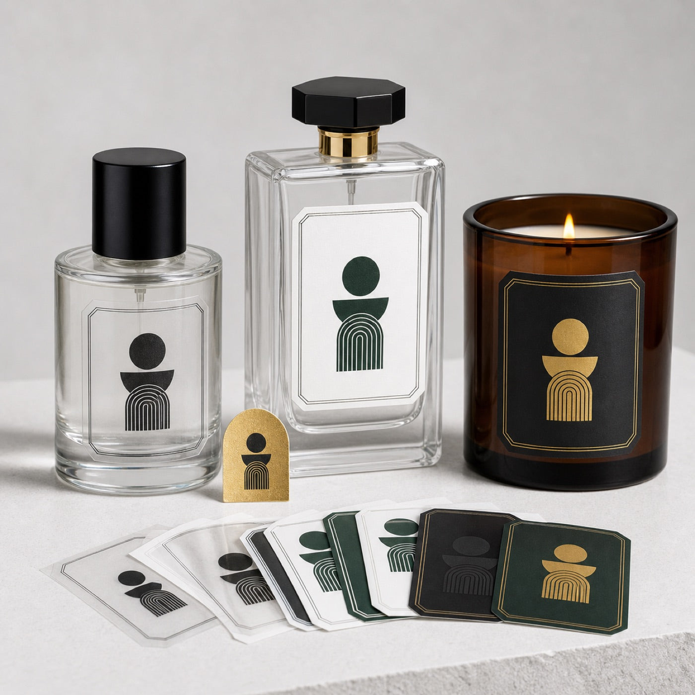 Bottle label kit